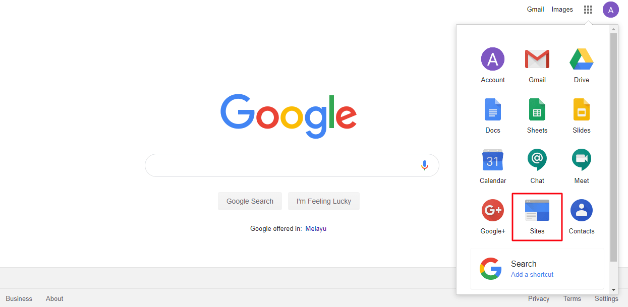 Sites Google