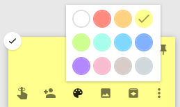 Google Keep 顏色