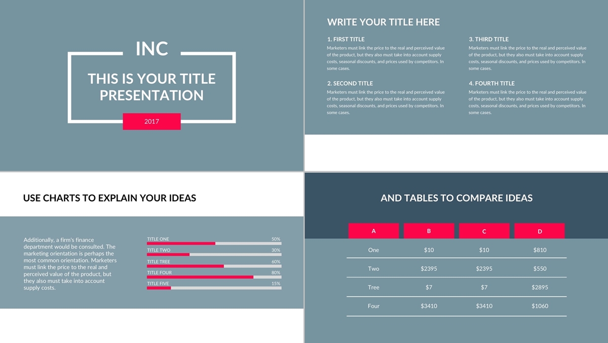 Inc Free Powerpoint Template
