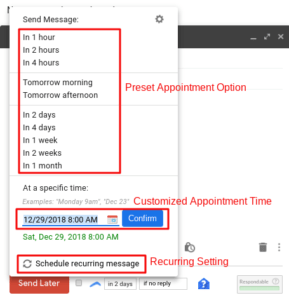 gmail set email to send later gmail set email to send later