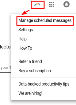 How to manage scheduled Gmail messages to un-schedule message