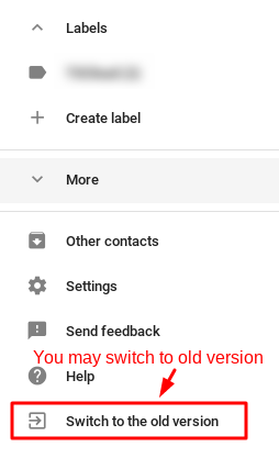 You may switch to old version 