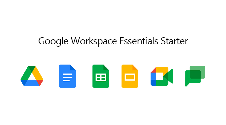 免費版本Google Workspace Essentials Starter